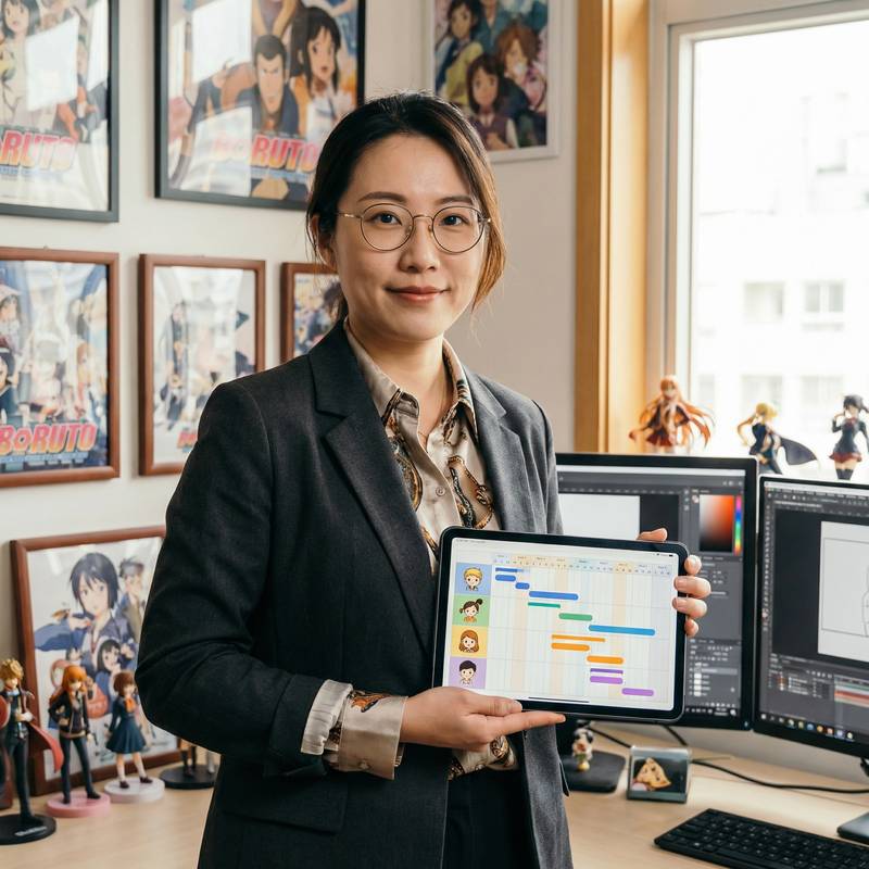 国产视频动漫制片人林雨薇